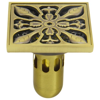 

All copper floor drain odor proof floor drain washing machine balcony kitchen floor drain LU5213