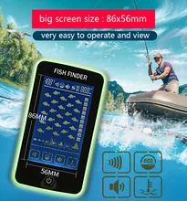 Fish Finder FF718LiC Wireless Fishfinder Fishing Sonar 45M/147Feet Sonar Depth Portable Fish Finder echosonda echo sounder