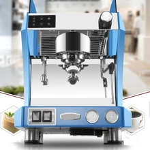 Двойной насос 15 из нержавеющей стали ЖК-дисплей экран коммерческие Доль термо-блок кофе Эспрессо машина 15 бар капучино