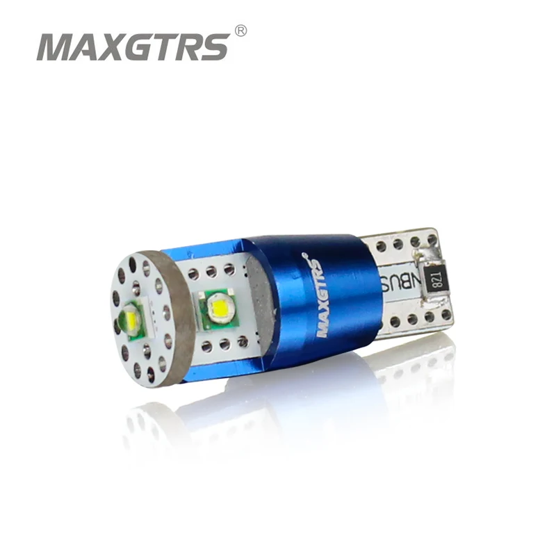 2x T10 194 W5W 15 Вт Высокая мощность Cree чип XP-E CANBUS без ошибок Белый светодиодный обновленный DRL резервная обратная карта купольные боковые индикаторы