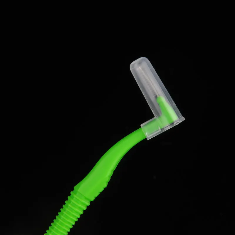 Cleanpik L formas Limpieza Interdental Cepillo Interdental 0,8mm Dental Cepillos Cepillo Cuidado Oral cepillo de Dientes De