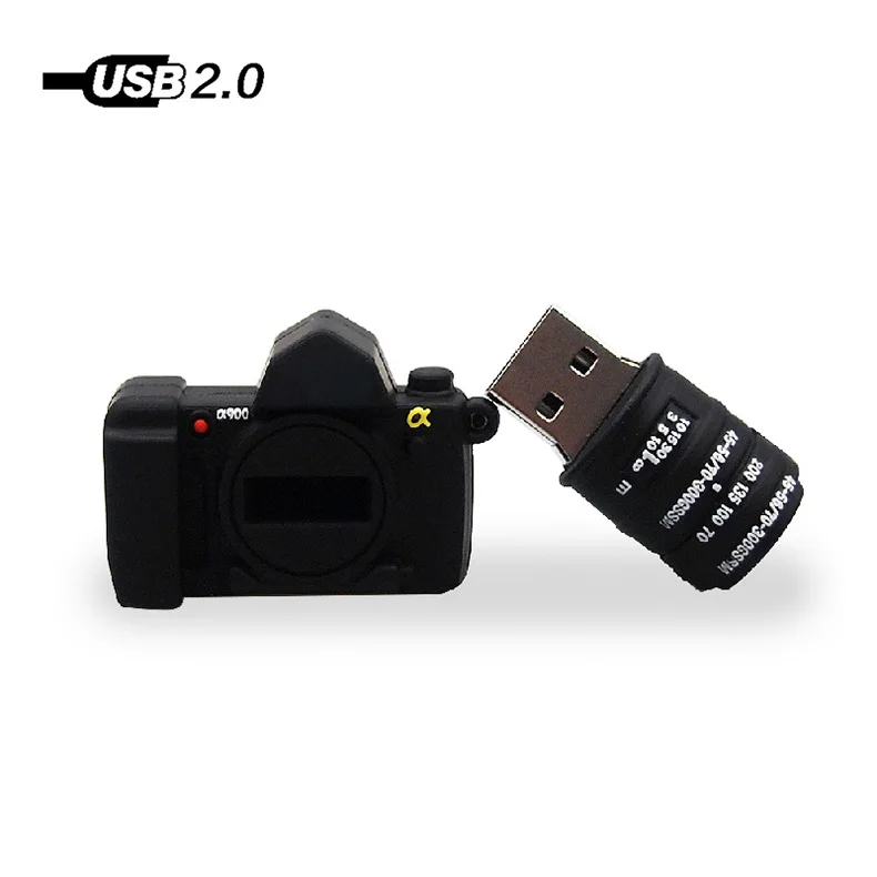 Портативная камера с милым рисунком из мультфильма, водонепроницаемый флеш-диск U 128 Мб, 4 ГБ, 8 ГБ, 16 ГБ, 32 ГБ, 64 ГБ, 128 ГБ, Usb флеш-накопитель, карта памяти