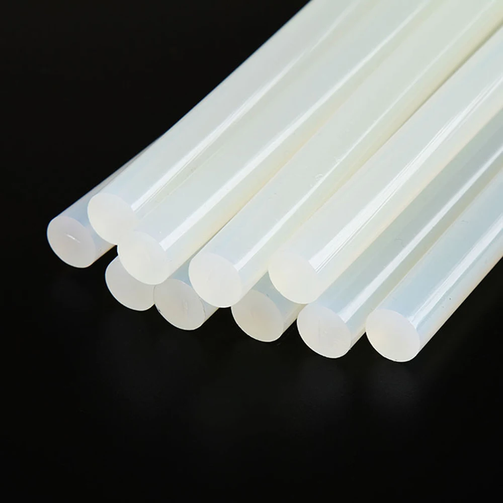10 pcs Hot melt glue sticks 11*270mm white transparent for glue gun craft