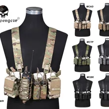 Emerson gear D3CR тактическая нагрудная установка тактический жилет боевое снаряжение для страйкбола США нейлон Cordura EM7442