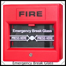 glass broken button 2-wire Conventional Manual Call Point fire alarm system