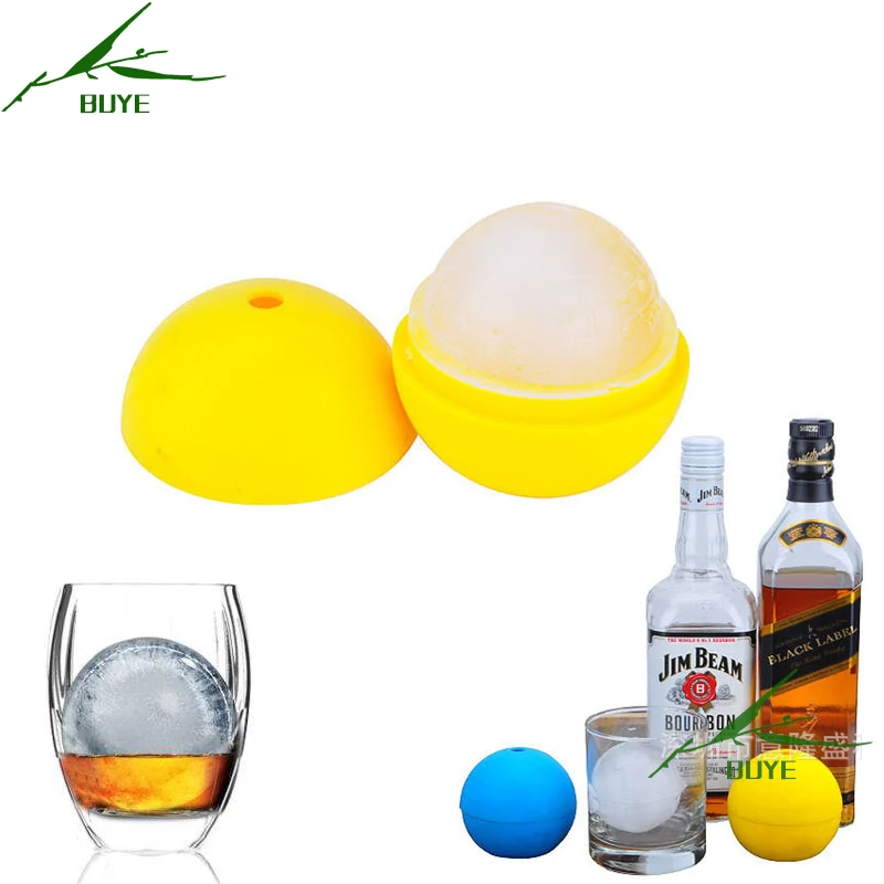 ZUCKWU one large whisky ice ball 6cm round Whisky silicone ice ball