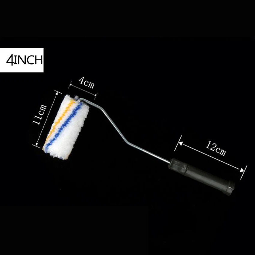 

1Pcs 4 inch Multifunction DIY Wall Paint Roller Brush Set Handle Tool Home Office Room Runner Roller Paint Brush