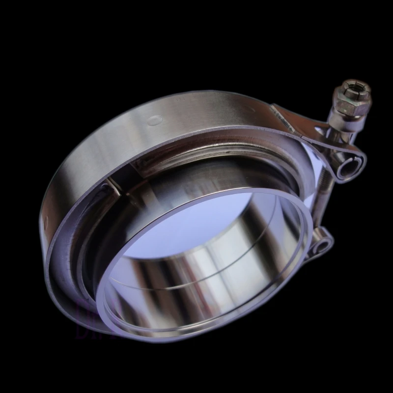 

Jet engine downpipe exhaust pipe coupler fast easy racing parts 3.5" v band clamp flange kit for gtx turbo garret ball bearing
