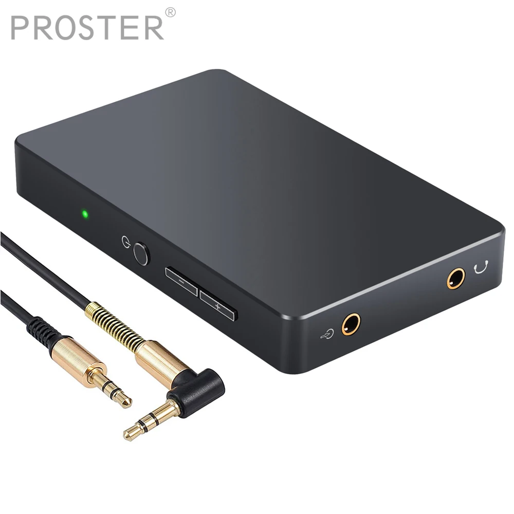 Proster усилитель для наушников портативный усилитель 3,5 мм аудио Rechargeble HiFi усилитель для наушников наушники с высоким сопротивлением 16-500 Ω