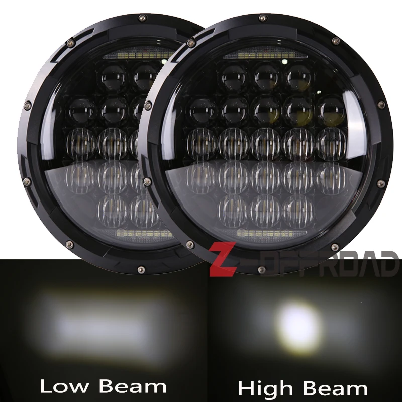 Для Land Rover Defender 90 &amp 110 внедорожный Вождение 7 &quotсветодиодный H4 Фары освещение для