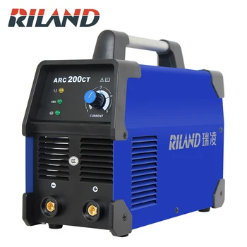 Cheap RILAND MMA ARC 200CT ARC Welder Welding Inverter220V IGBT MMA Welding Machine Single Phase ARC Welder For Home Usage