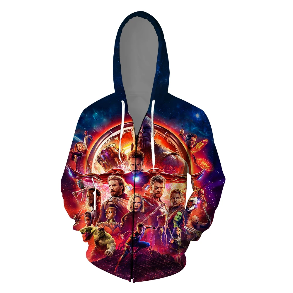 Avengers Endgame Cosplay Quantum Realm Costumes Sweatshirt Hoodie Jacket Captain Marvel Tech Hooded Superhero America Zipper