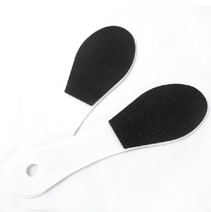 

new Foot File Wooden Sand Paper Dead Skin Removal Toe Exfoliator Heel Cuticles Exfoliating Scrub Feet Care Tool