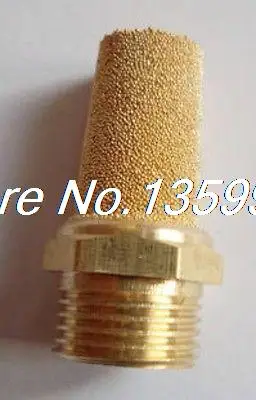 

25pcs Pneumatic Filter Silencer Sintered Bronze 1/8" BSPT