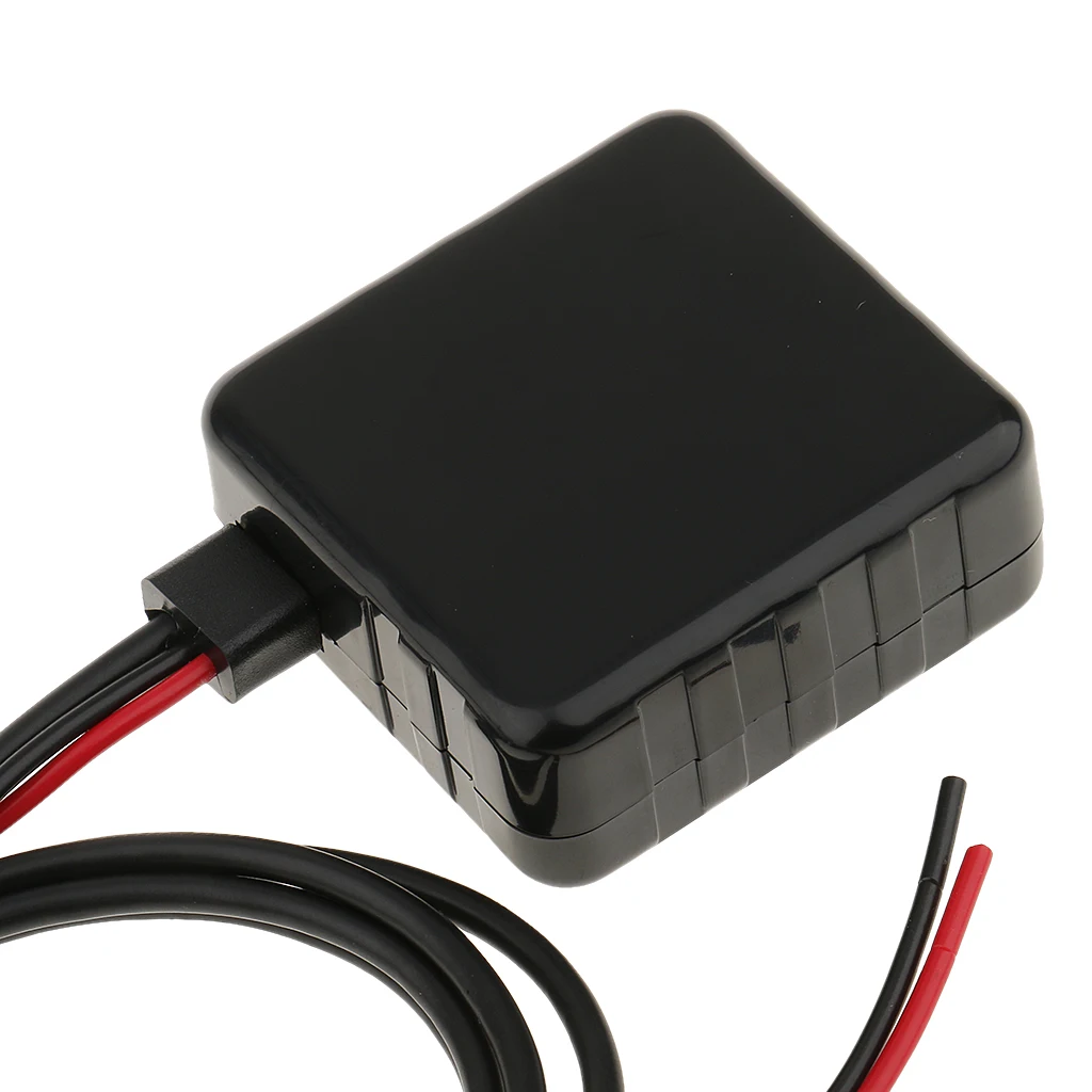Car Stereo Truck Add-on 3.5mm Input Audio Bluetooth Receiver Adapter 12V