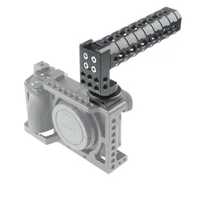 MAGICRIG двойная обувная ложка быстросъемная верхняя ручка для съемки под низким углом DSLR камера Canon 5D 7D 60D 70D Nikon-305