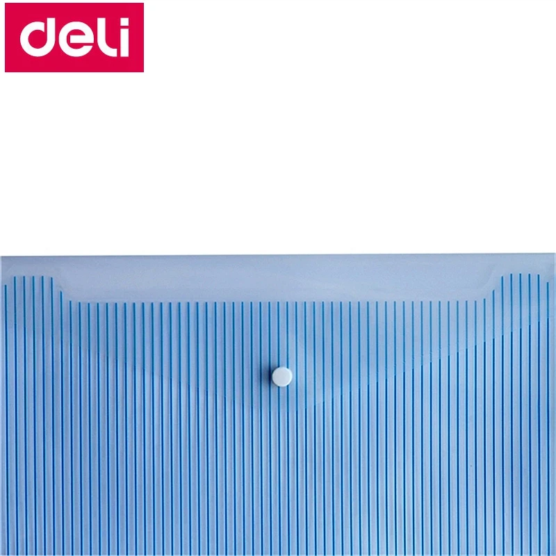 10 шт./партия Deli 5630 5506 5631 файл сумка карман с кнопкой эластичная застежка папка Документы карман A4 размер