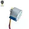 ULN2003 5V 4-phase 5-wire stepper motor gear motor 28BYJ-48-5V,Micro Mini Electric Step Motor for PIC 51 AVR ► Photo 3/4