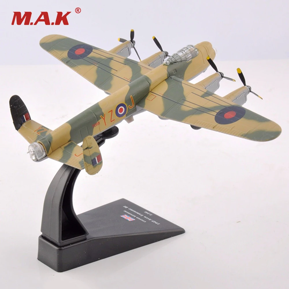 1/144 Британский Тяжелый бомбардировщик 1945 Avro Lancaster BI Fighter литье под давлением модели самолетов игрушки подарки коллекции