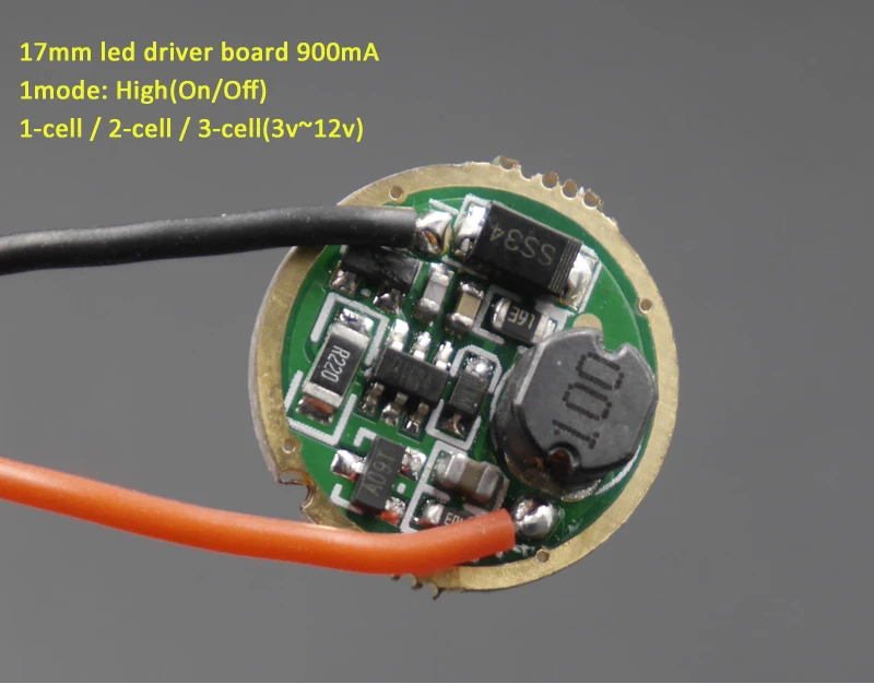 17mm 1mode 900mA driver board (2)