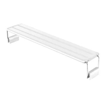 

88-103cm Aquarium LED Lighting 220-240V Extendable Brackets Fish Tank Light Lamp with White or white Blue LEDs Fit for Aquarium