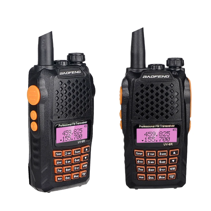Baofeng 10 км двухсторонняя радиосвязь телефон 7 Вт Двухдиапазонная VHF UHF рация