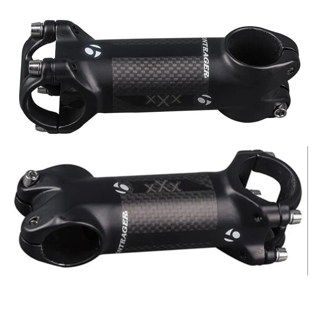 

bike stem Aluminum alloy+ Carbon Stems Cycling Mountain Bikes Stem Package Carbon Road Bicycles 3Kmatte Black 6 Degree Stems