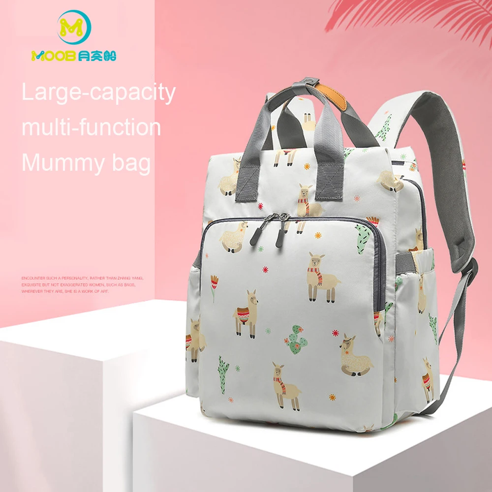 

Baby Diaper Bags Nappy Maternity Waterproof Backpack Nursing Changing Baby Bags For Mom Stroller Handbags For Baby Care MOOB
