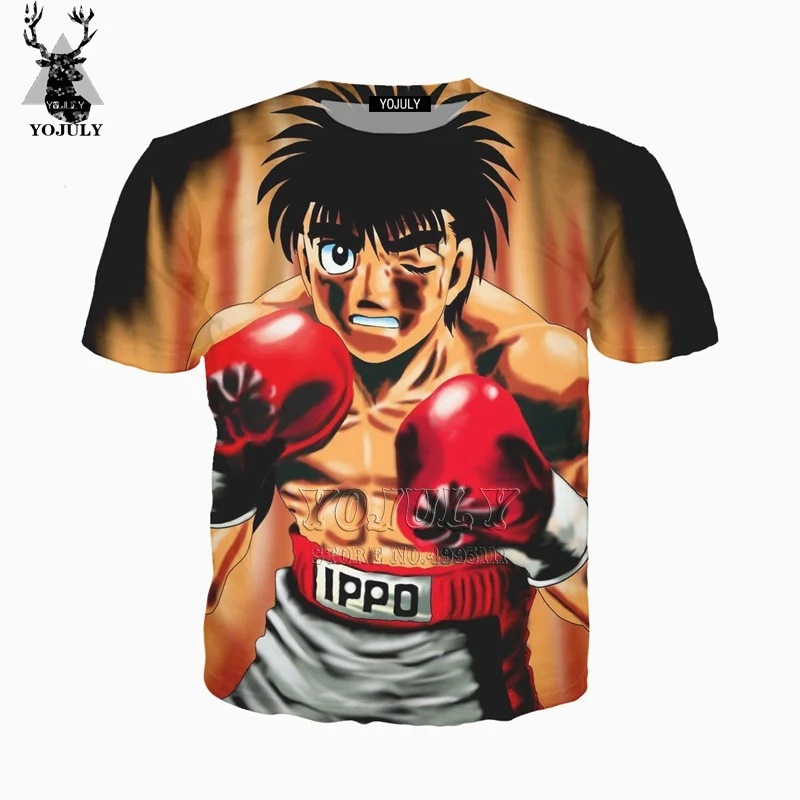 YOJULY 3D принт для мужчин и женщин аниме Hajime No Ippo Повседневная