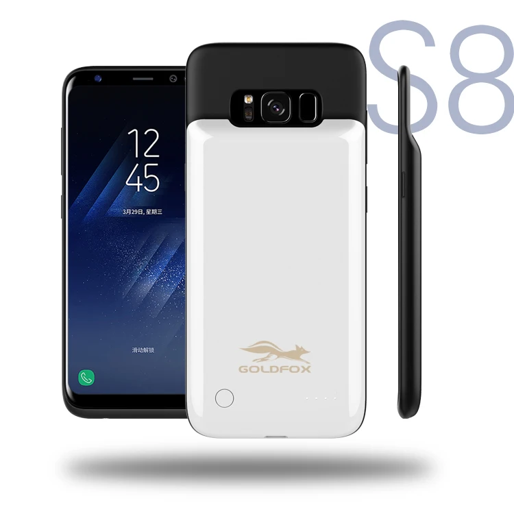 For Samsung galaxy S8 4000mAH Battery Charger Case Cover For Galaxy S8 External Backup Battery
