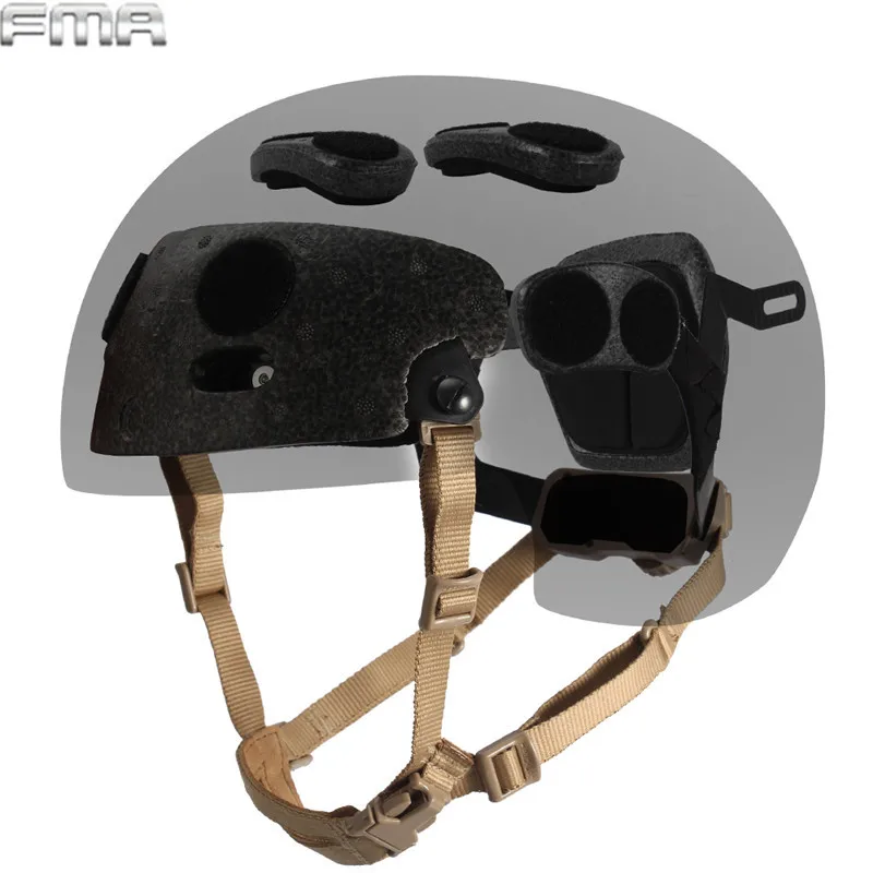 FMA Tactical Helmet Accessories Paintball General Suspension X Nape