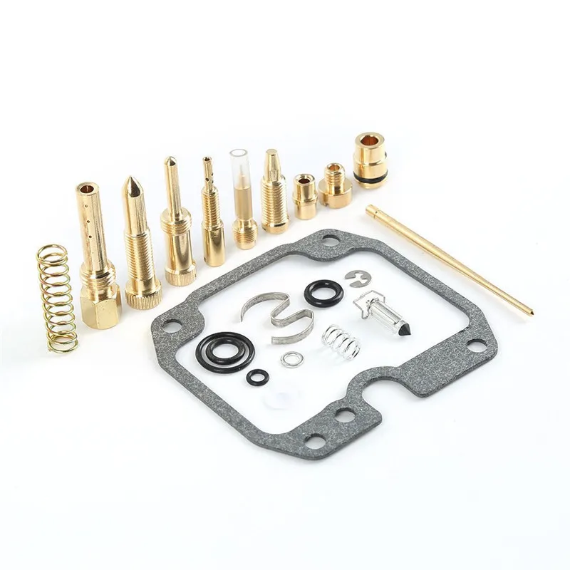Motorcycle Carburetor Carb Rebuild Repair Kit For Kawasaki Bayou 250 KLF250 ATV 2003 2004 2005 2006  (1)