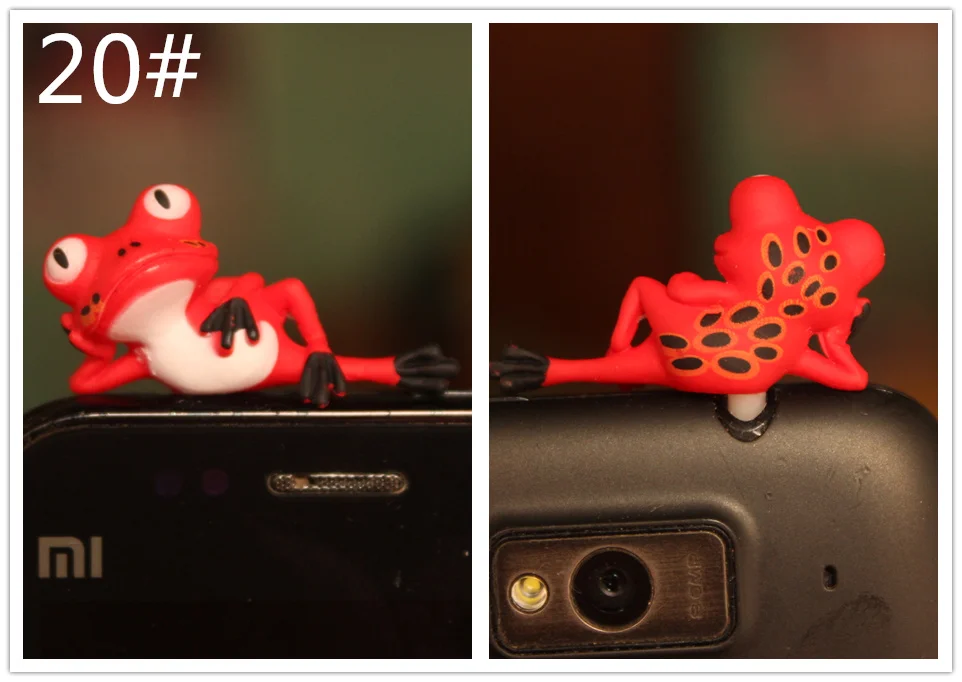 50 шт./лот kawaii с упаковкой Chi's cat Dog Tree frog mix противопылевая заглушка для телефона милый аниме ушной колпачок для наушников смешанный стиль