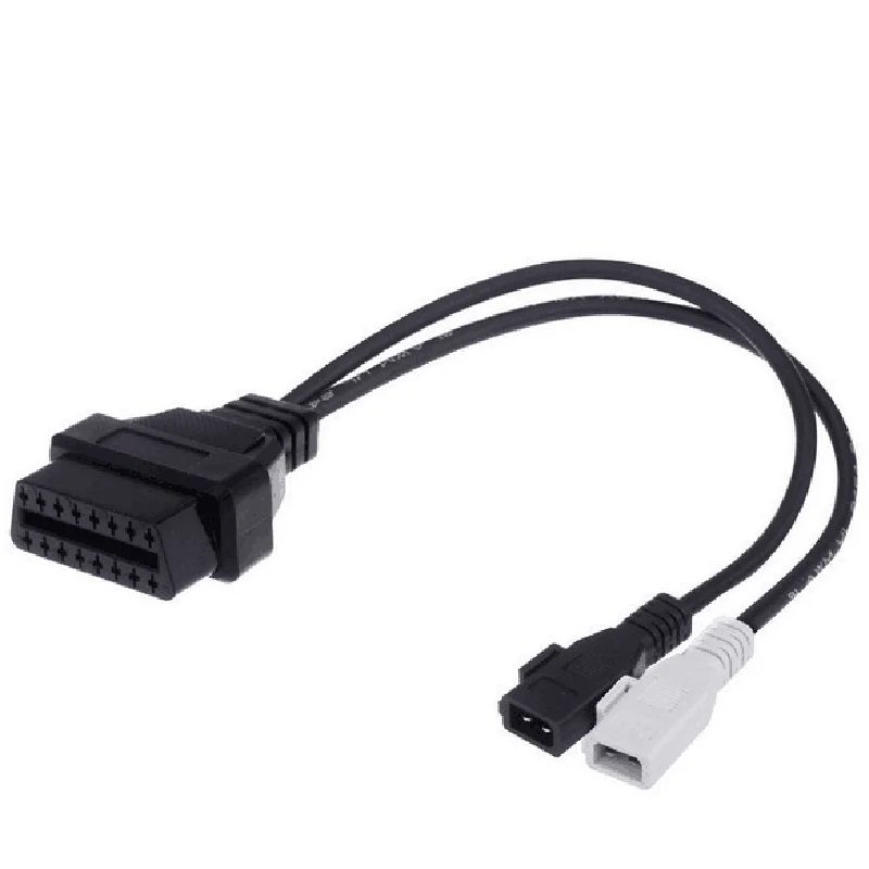 OBD OBDII 2+ 2 для VAG 2x2 2+ 2 до 16 Pin OBD 2 Автомобильный Диагностический кабель 16 Pin OBD2 Vag kkl obdii сканер Инструменты COM Male