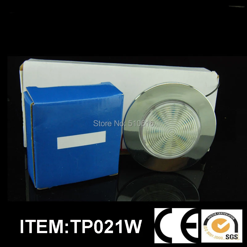 12V Round Diameter 3.75 inches LED Top Lights Trailer Interior Lights