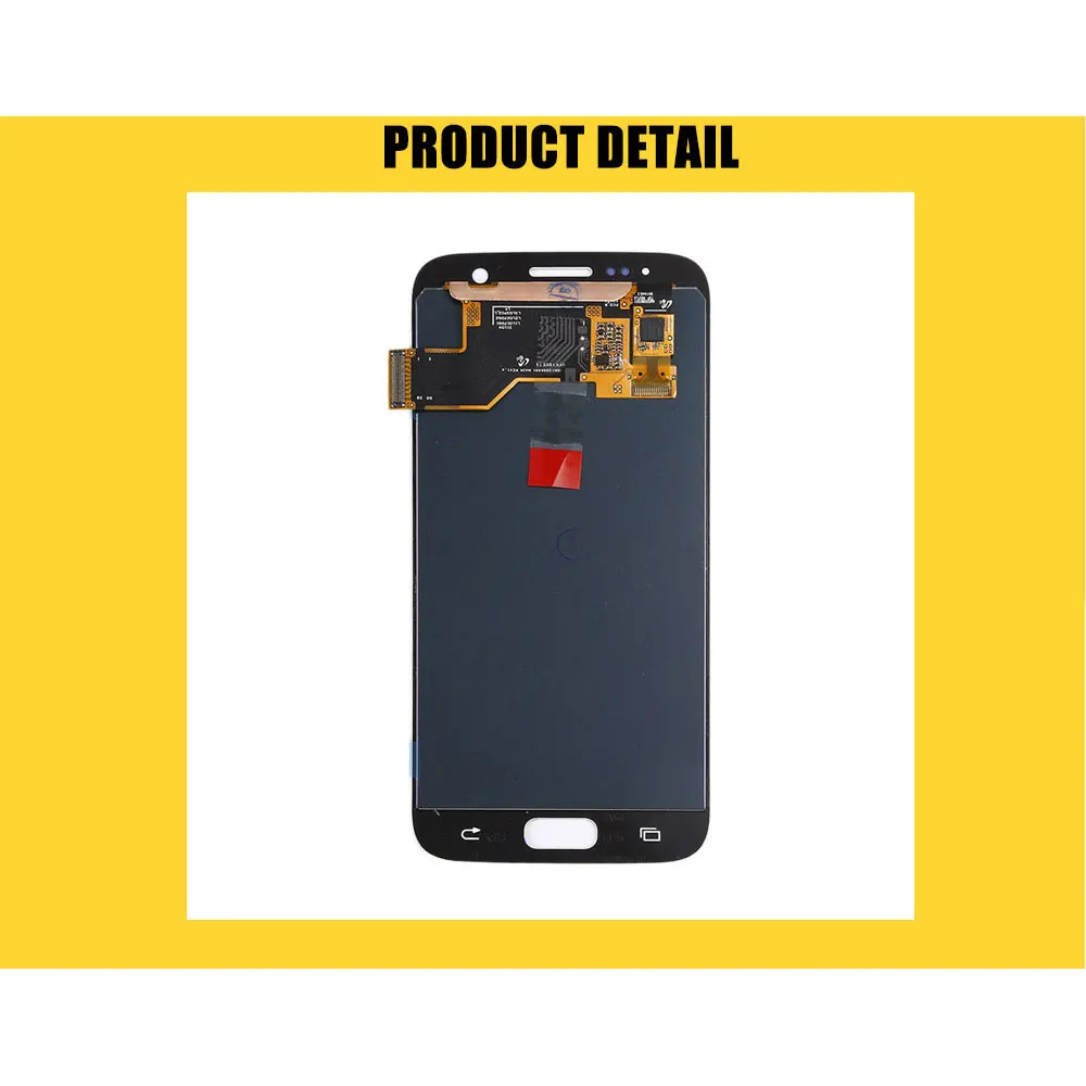 Замена lcd/дисплей/экран для samsung galaxy s7 lcd дигитайзер сенсорный экран amoled Оригинал
