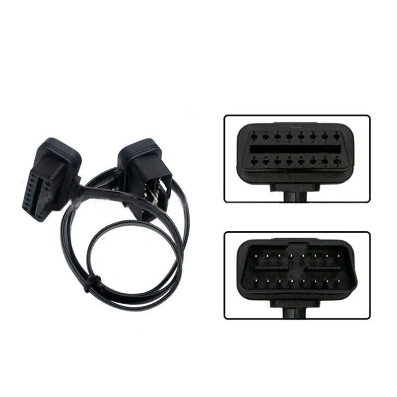 Adeeing 60 см диагностический кабель OBD2 удлинитель OBD2 16Pin 8Core OBD II разъем OBD2 удлинитель Диагностика r30