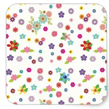 3,8 см хиппи летние цветы шаблон квадратные наклейки печатные этикетки на заказ стикер s свадебные наклейки s напечатанный логотип