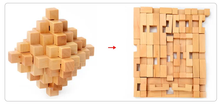 Chanycore ребенок учится Развивающие деревянные Игрушечные лошадки 3D Puzzle Конг Мин Любань блокировки Cube Логические DBL подарки для детей 4241