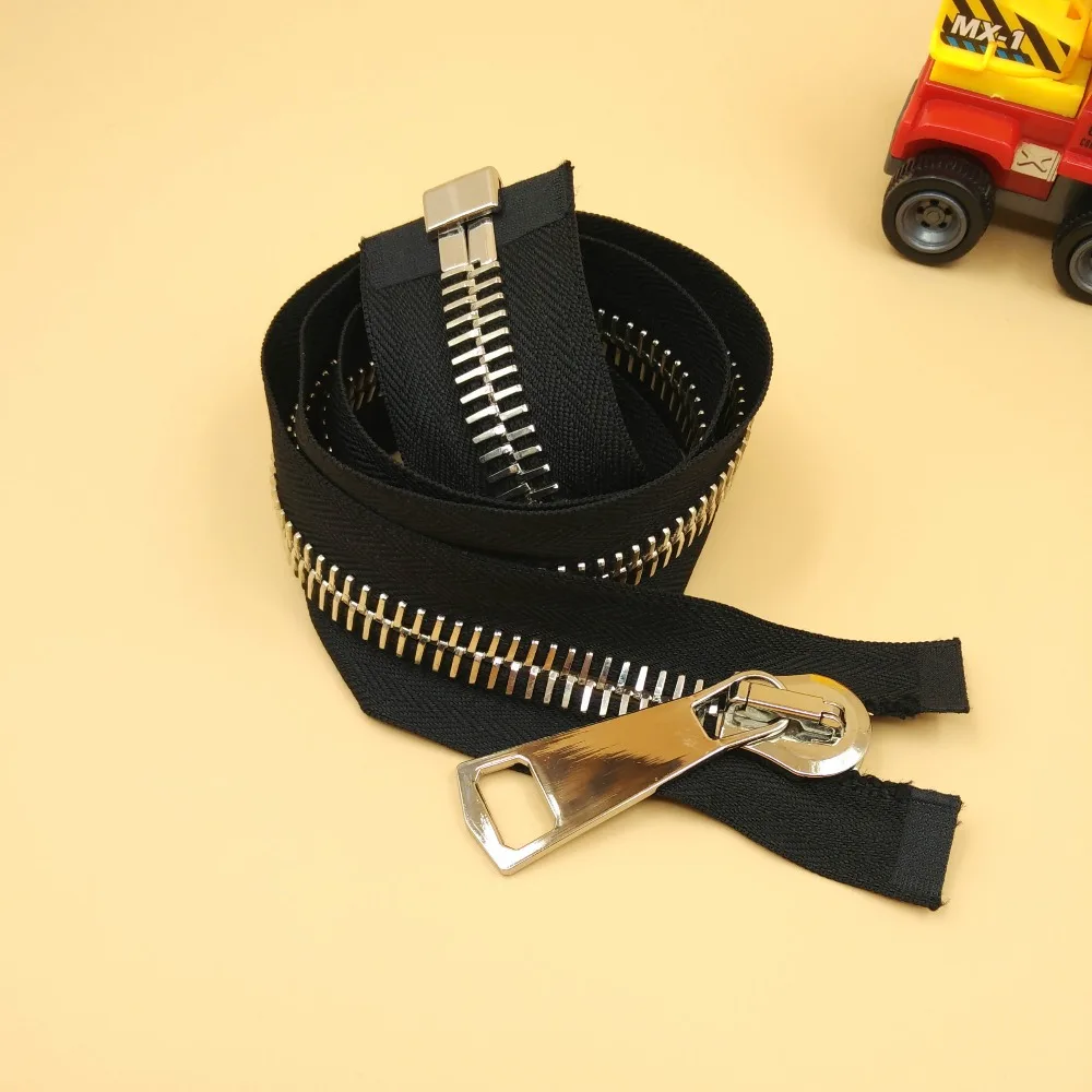 15 Black Copper Zippers Brass zip For Sewing DIY High Grade Bags