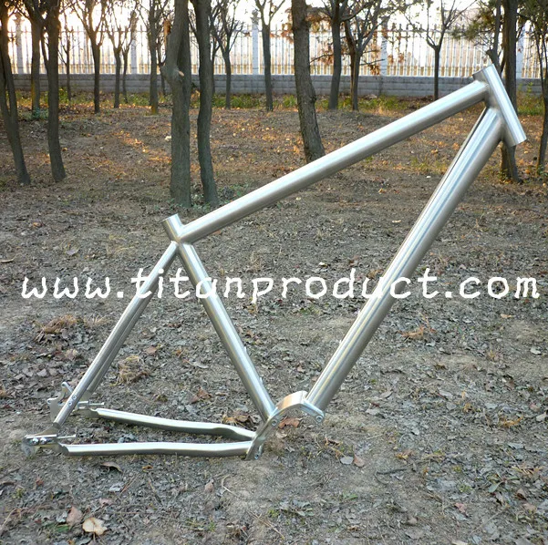 Titanium MTB Frame with Pinion gearbox