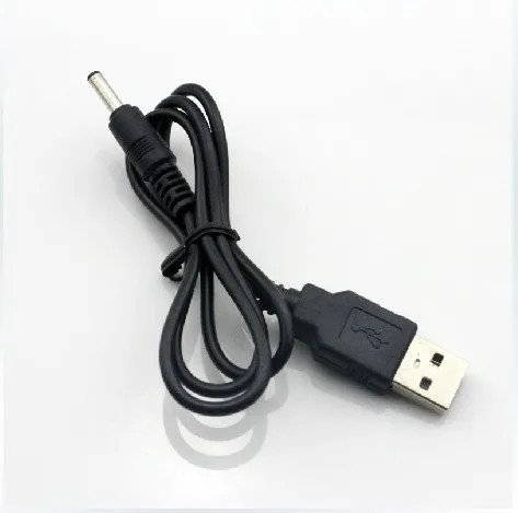 60 см/2FT USB Зарядное устройство, кабель для разъема 3,5 мм Сделано в Китае/Джек Dc3.5 Мощность кабель 200 шт./лот