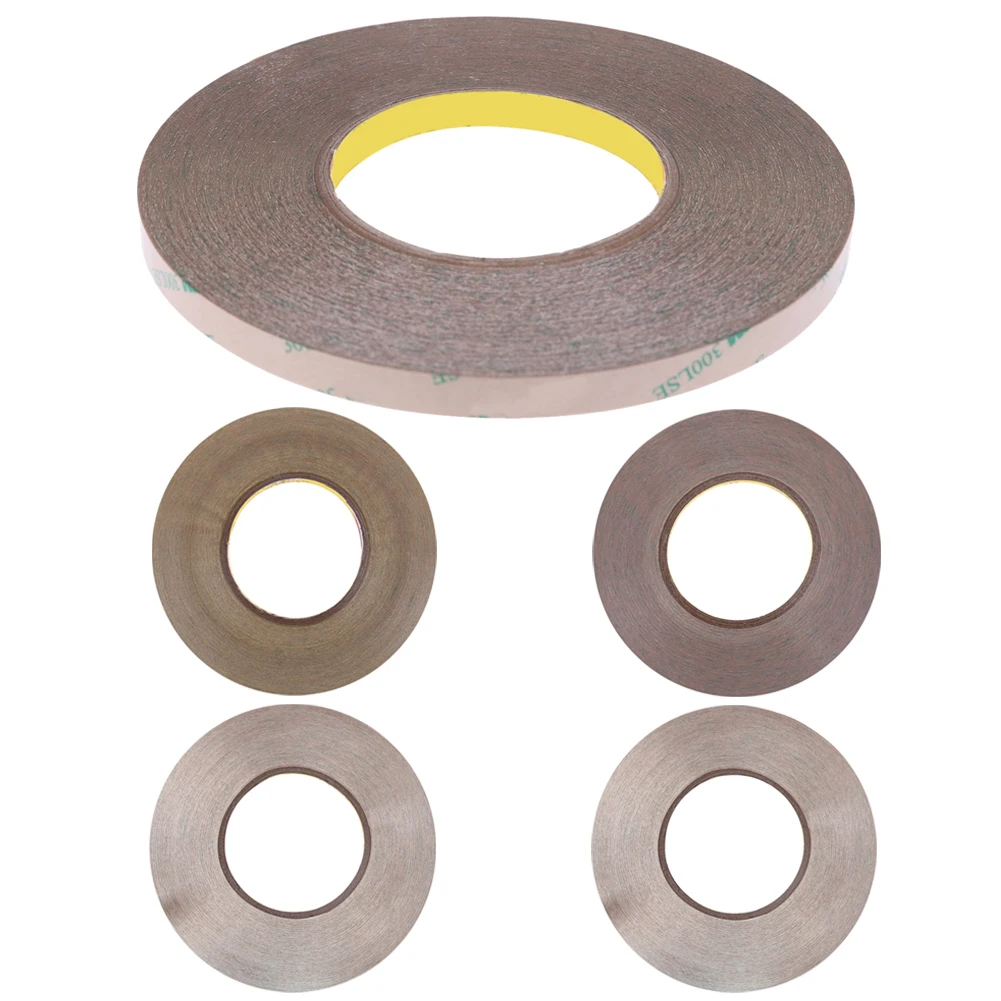 

50M/roll 2mm 3mm 5mm Original 3M High Adhesive Tape High Temperature Resist for LED Light Strip Phone LCD Touch Screen Bezel