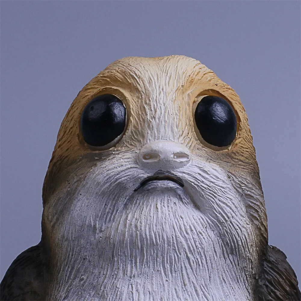 Star Wars The Last Jedi Porg Action Figure Cosplay Porg Toy Doll Christmas Gift Resin (9)