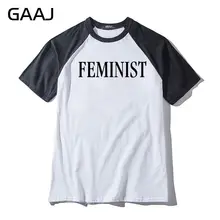 GAAJ "Feminist" мужская и женская футболка унисекс модные футболки с круглым вырезом футболка для мужчин и женщин с длинными рукавами забавная Повседневная мужская футболка