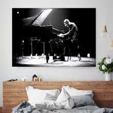 Bill Evans Music Cotton Canvas Art Print Painting Poster Wall Picture For Living Room Home Decorative Bedroom Decor No Frame the bill evans trio bill evans trio waltz for debby