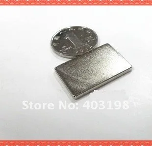

N35 (Nd-Fe-B)High strength magnet F30mm * 10mm *4mm size free shipping