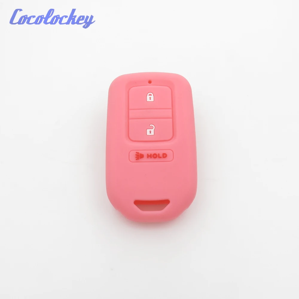 Cocolockey силиконовый чехол для автомобильного ключа Держатель Honda 2013 2014 Accord Civic Pilot CRV