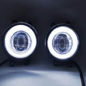

CSCSNL 1Set/pair 12V Car LED Angel Eyes DRL Fog Light Lamp DRL Daytime Running Light For Toyota Crossover 2016-Up