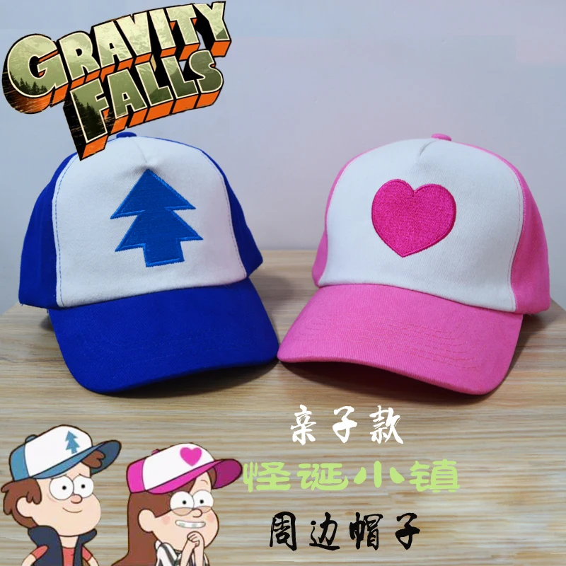 

Gravity Falls Cap Gorras Hip Hop Dad Hat Embroidery Gorra Gravity Falls U.S Cartoon Mabel Dipper Pines Cosplay Mabel Pines Caps